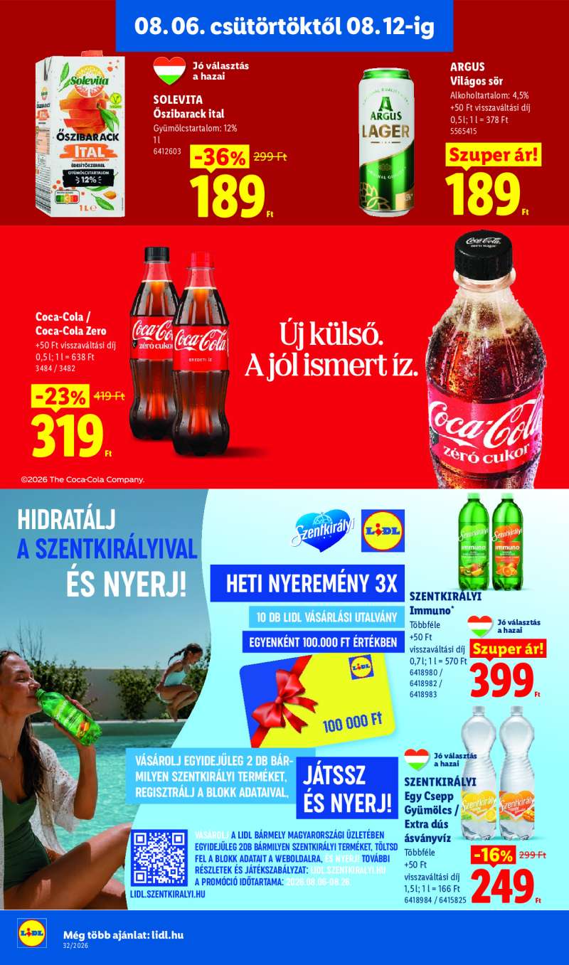 Lidl Érvényes 08.06-tól 16 oldal