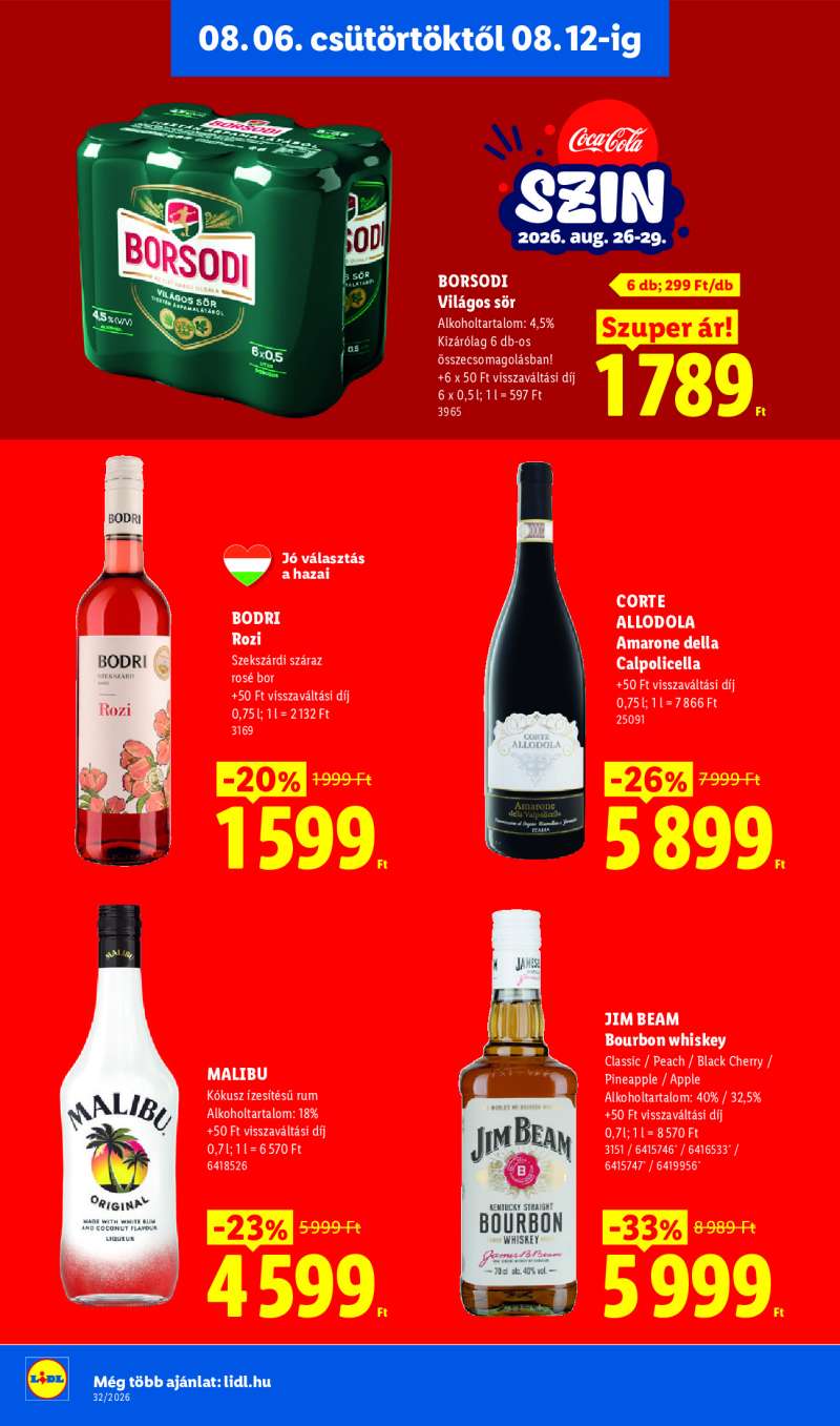 Lidl Érvényes 08.06-tól 20 oldal