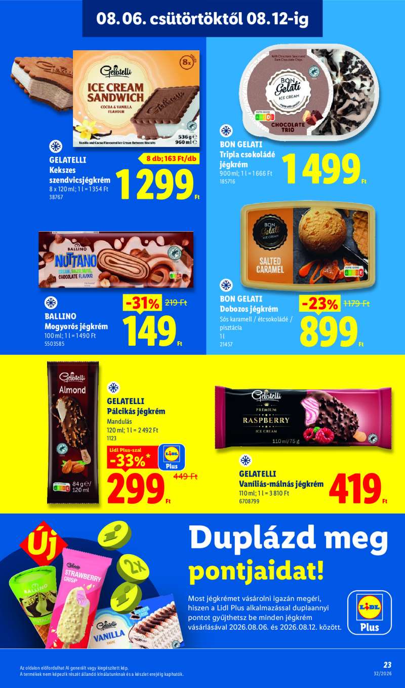 Lidl Érvényes 08.06-tól 23 oldal