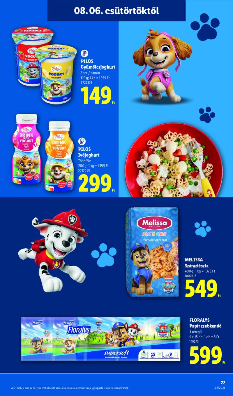 Lidl Érvényes 08.06-tól 27 oldal