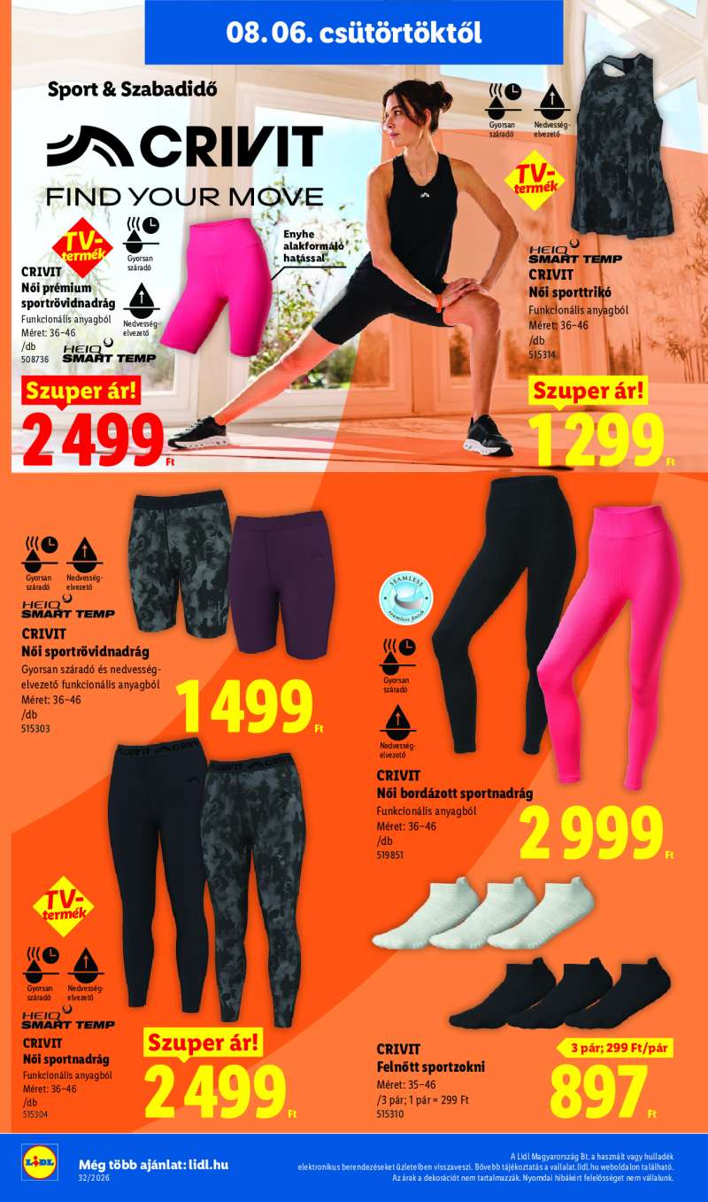 Lidl Érvényes 08.06-tól 36 oldal