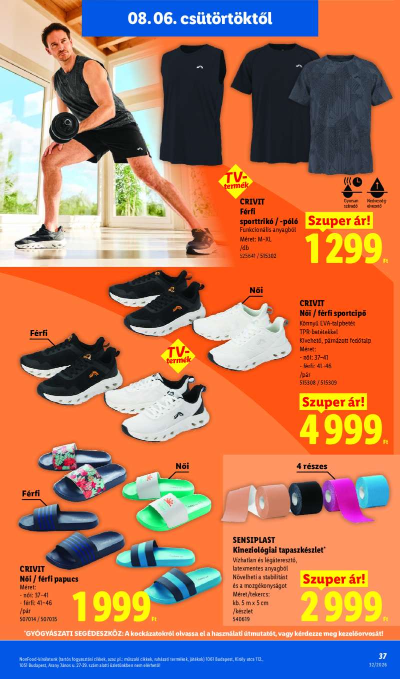 Lidl Érvényes 08.06-tól 37 oldal