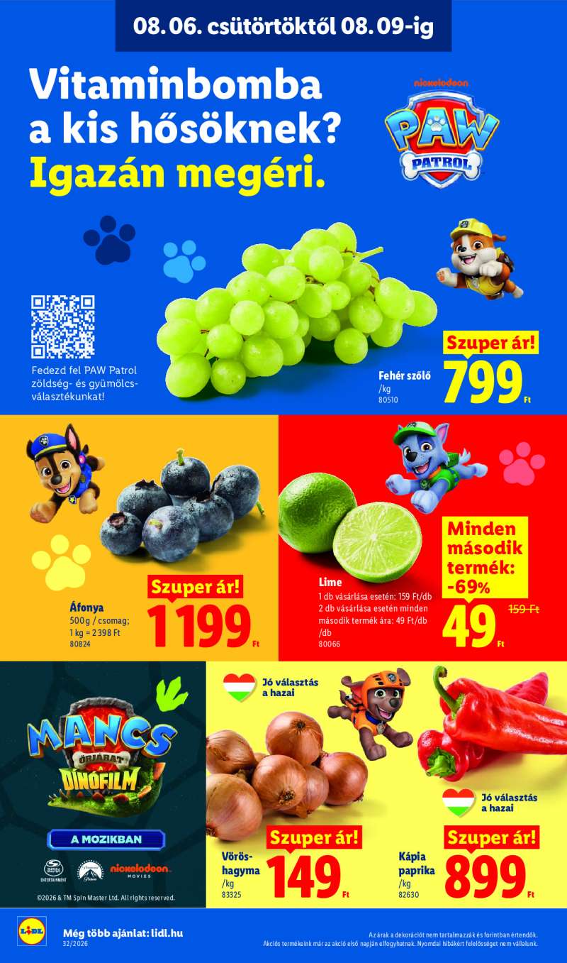 Lidl Érvényes 08.06-tól 4 oldal