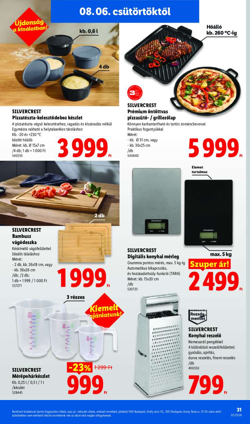Lidl Érvényes 08.06-tól 40 oldal