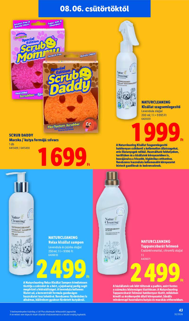 Lidl Érvényes 08.06-tól 43 oldal