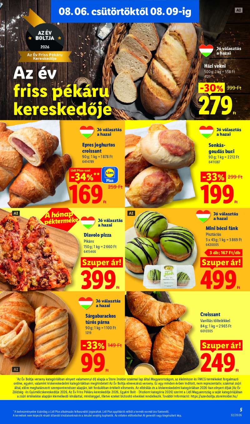 Lidl Érvényes 08.06-tól 5 oldal