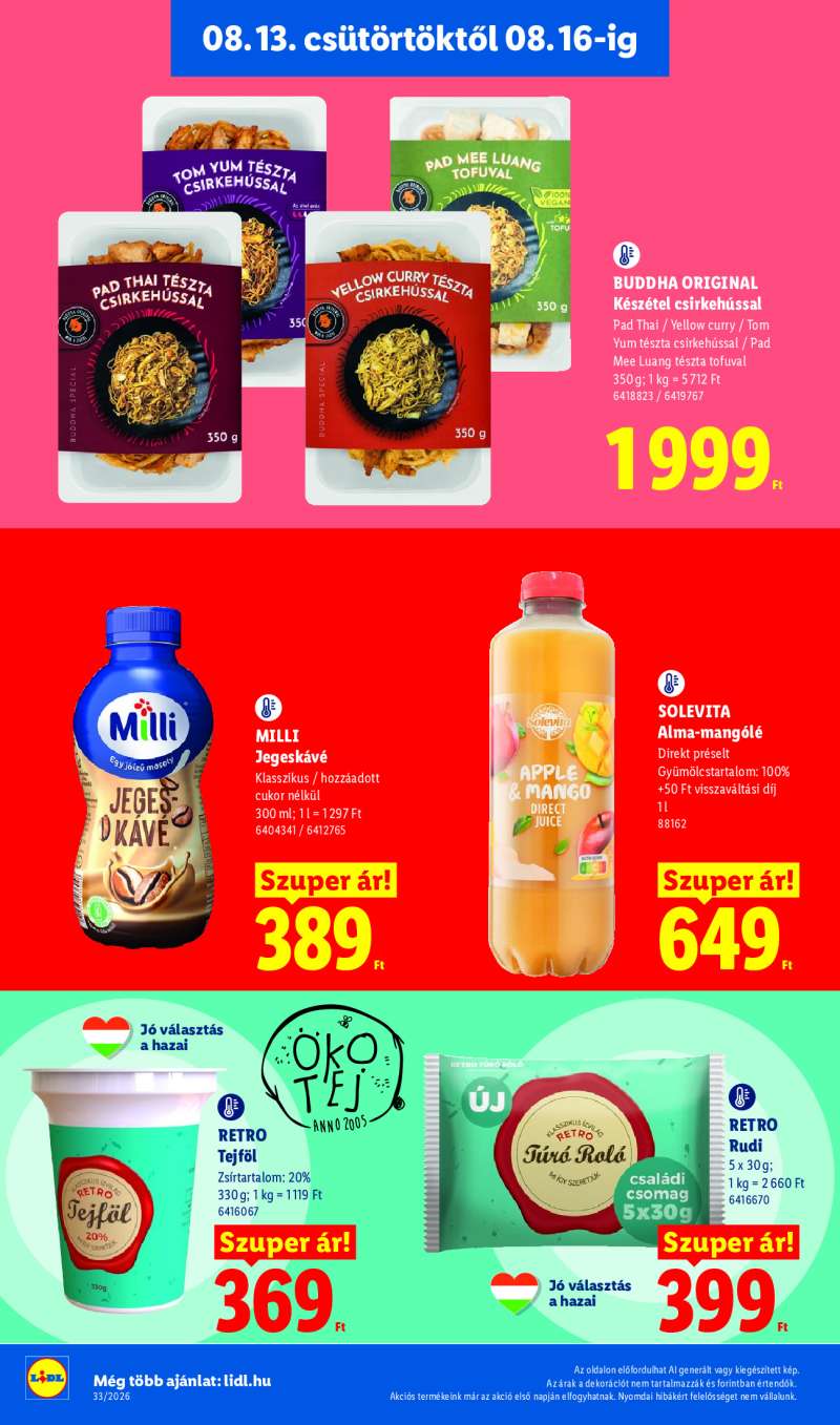 Lidl Érvényes 08.13-tól 10 oldal