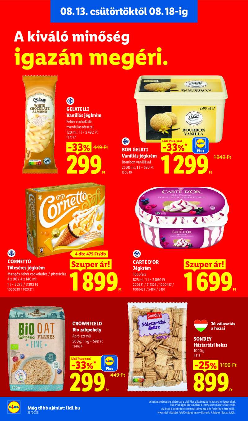 Lidl Érvényes 08.13-tól 12 oldal