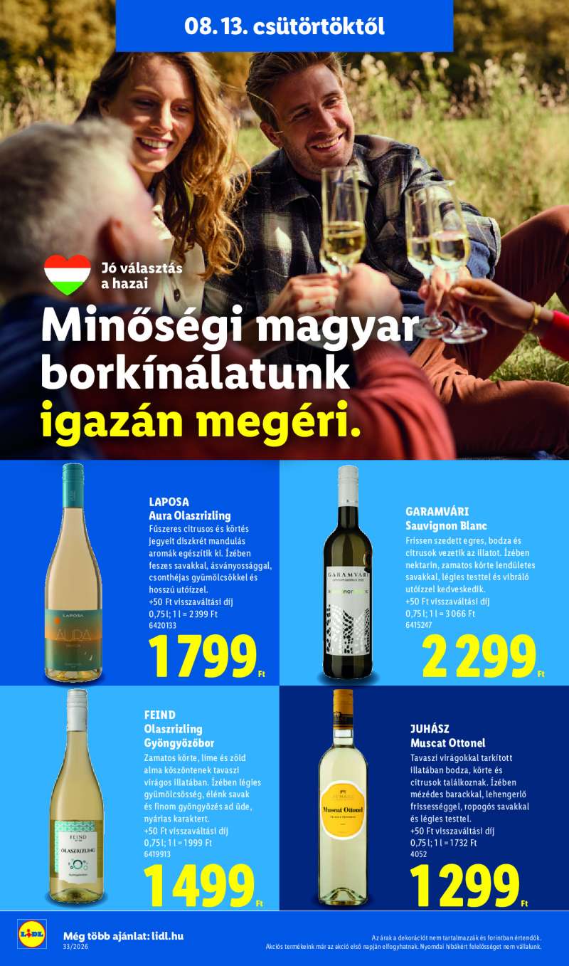 Lidl Érvényes 08.13-tól 22 oldal