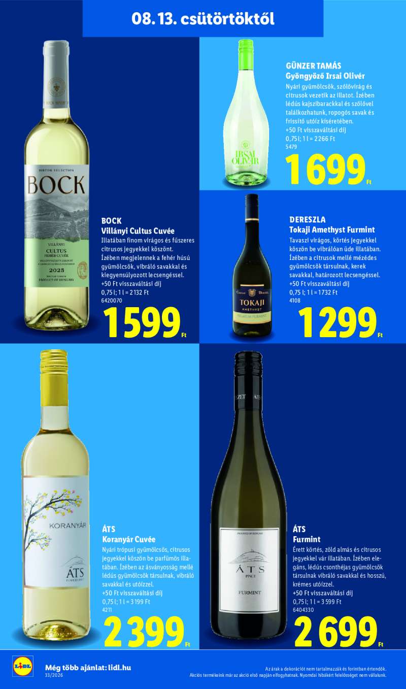 Lidl Érvényes 08.13-tól 24 oldal