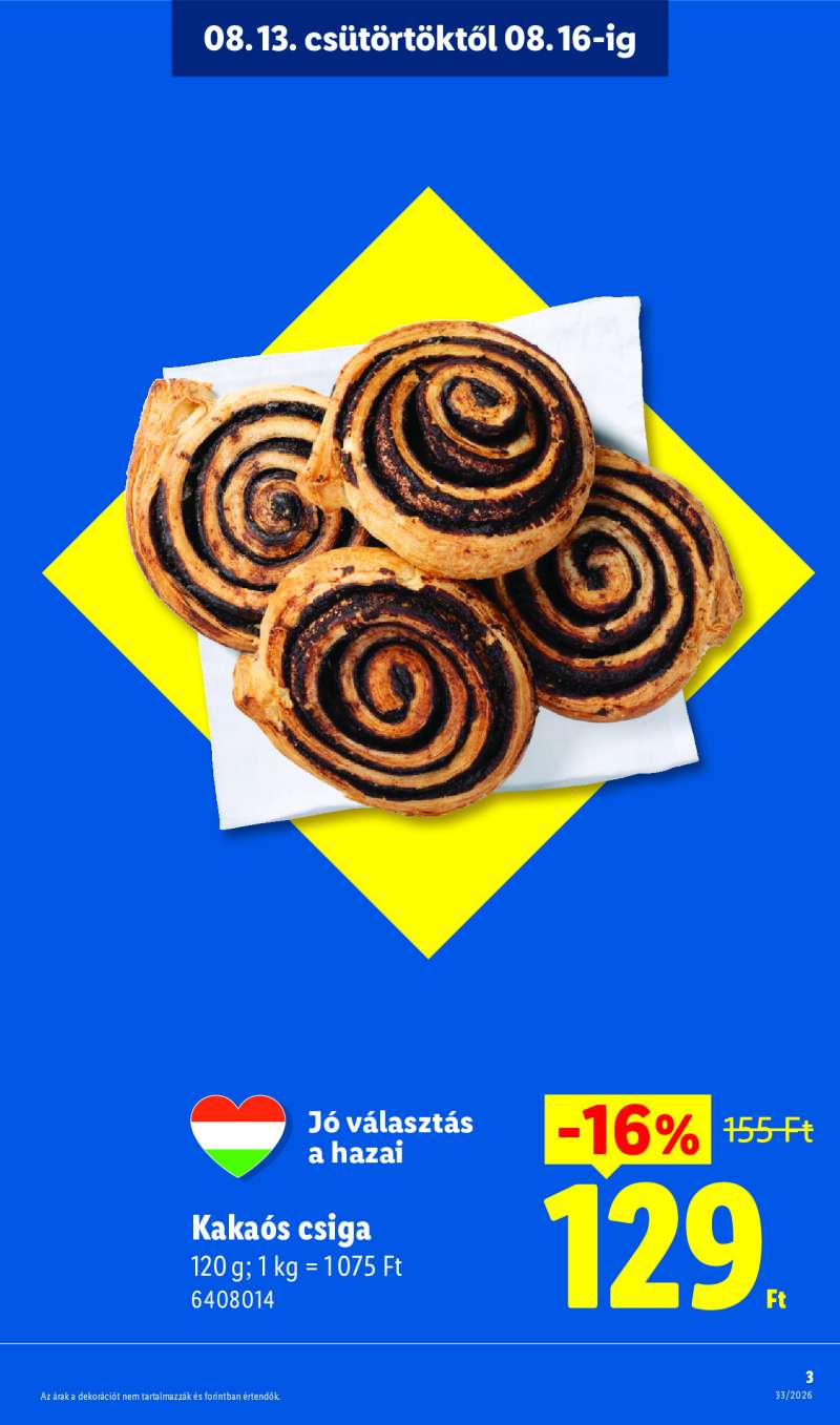 Lidl Érvényes 08.13-tól 3 oldal