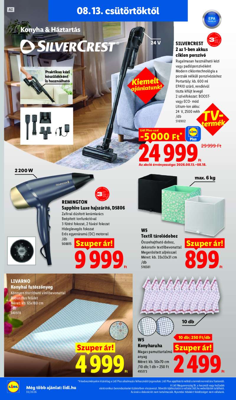 Lidl Érvényes 08.13-tól 30 oldal