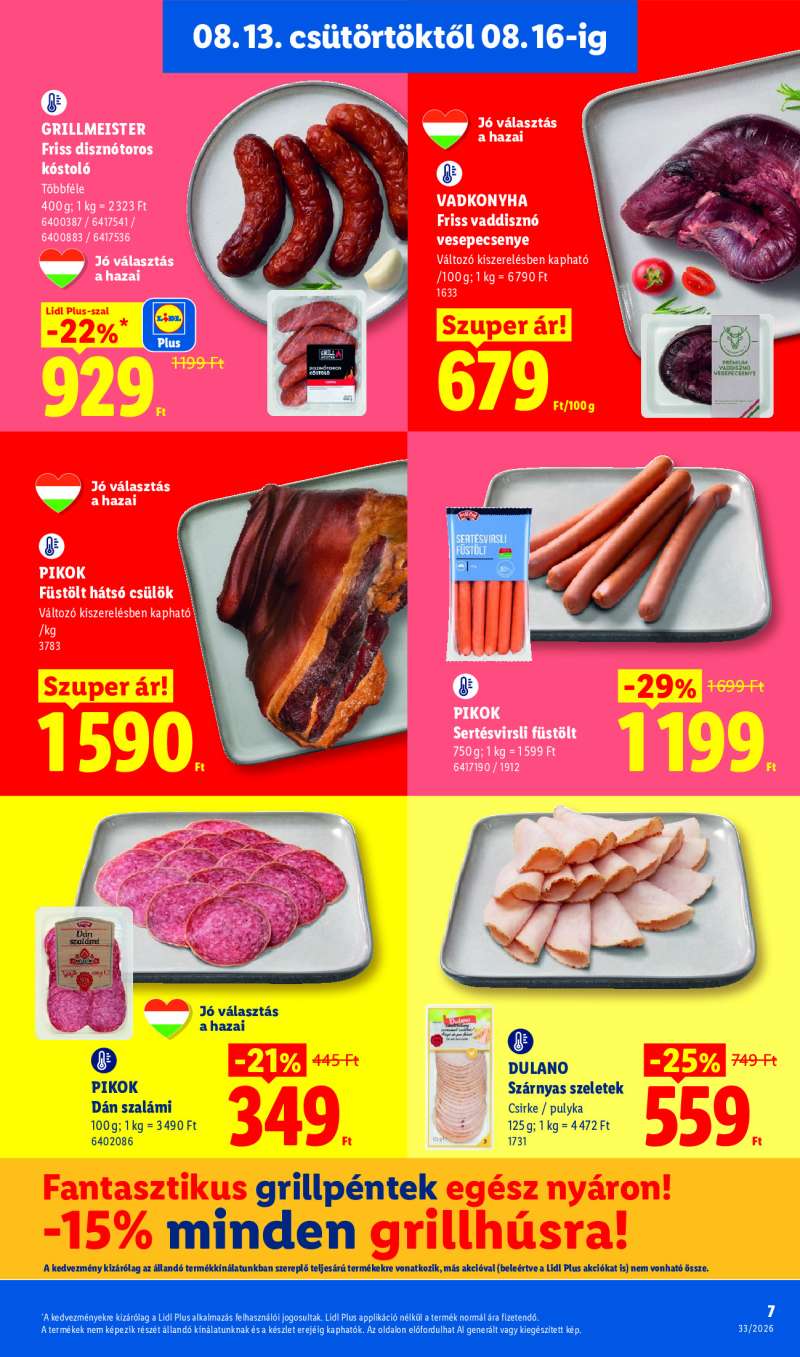 Lidl Érvényes 08.13-tól 7 oldal