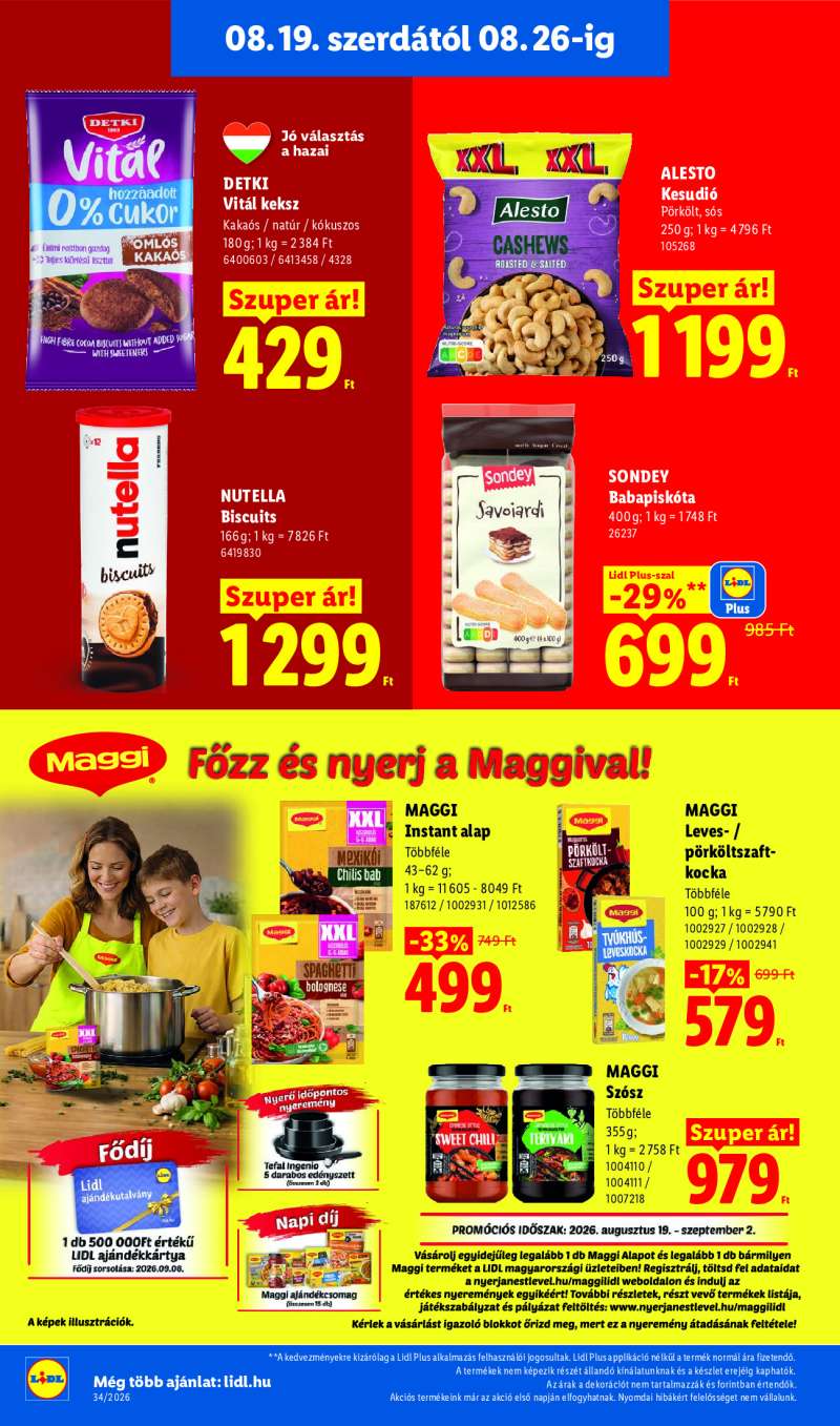 Lidl Érvényes 08.19-től 12 oldal