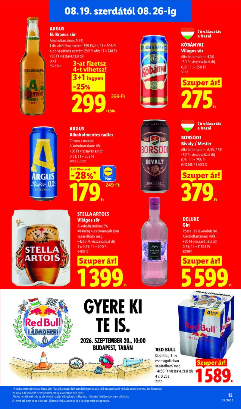 Lidl Érvényes 08.19-től 15 oldal