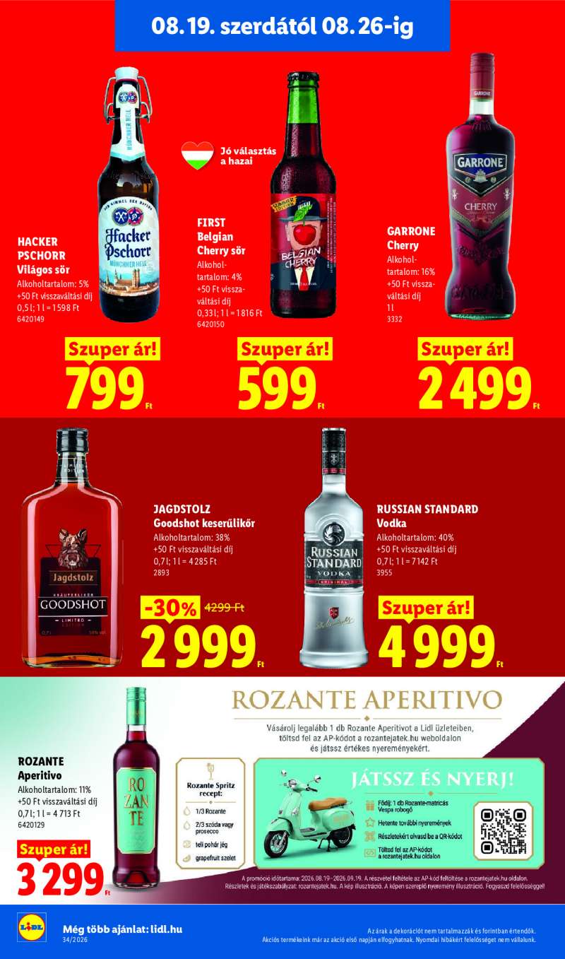 Lidl Érvényes 08.19-től 16 oldal