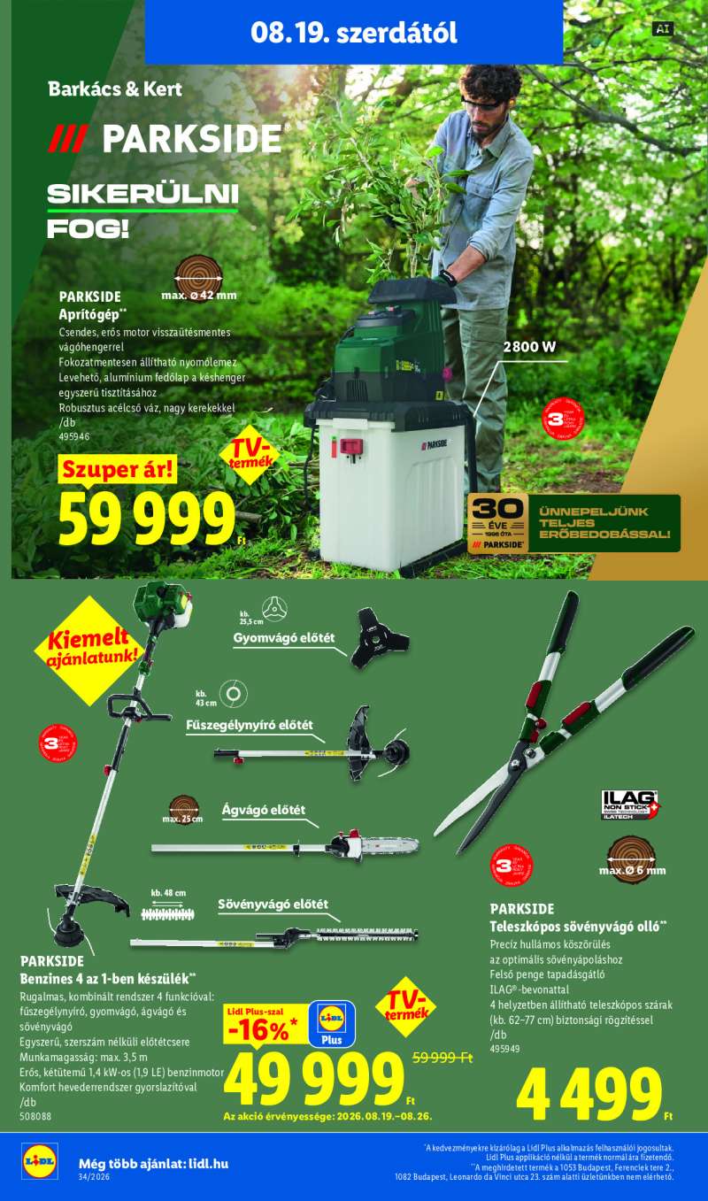 Lidl Érvényes 08.19-től 20 oldal