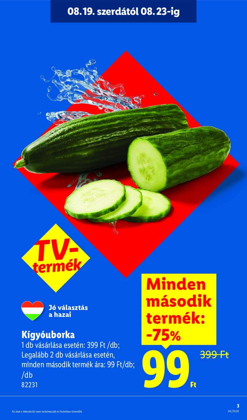 Lidl Érvényes 08.19-től 3 oldal