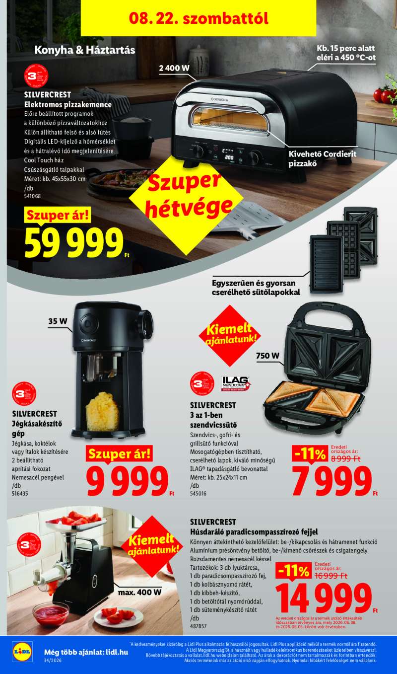Lidl Érvényes 08.19-től 36 oldal