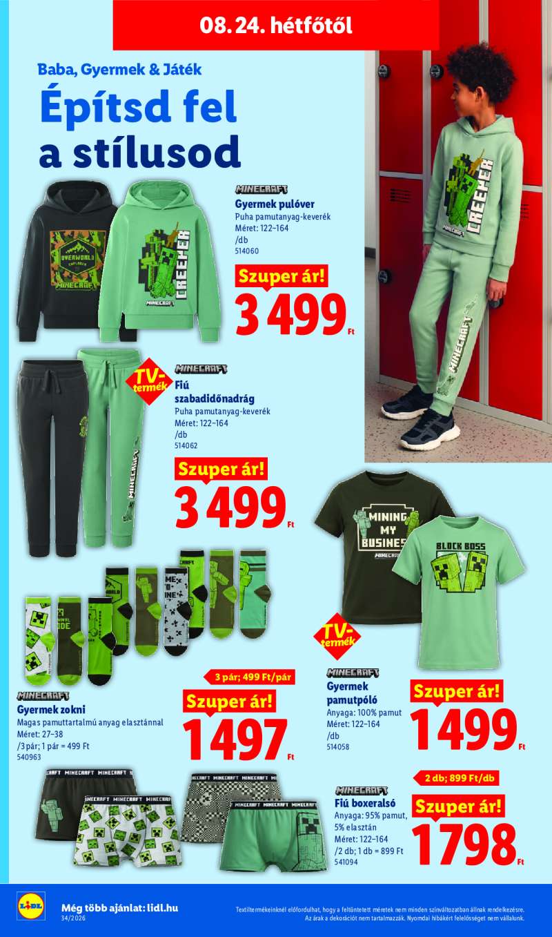 Lidl Érvényes 08.19-től 38 oldal