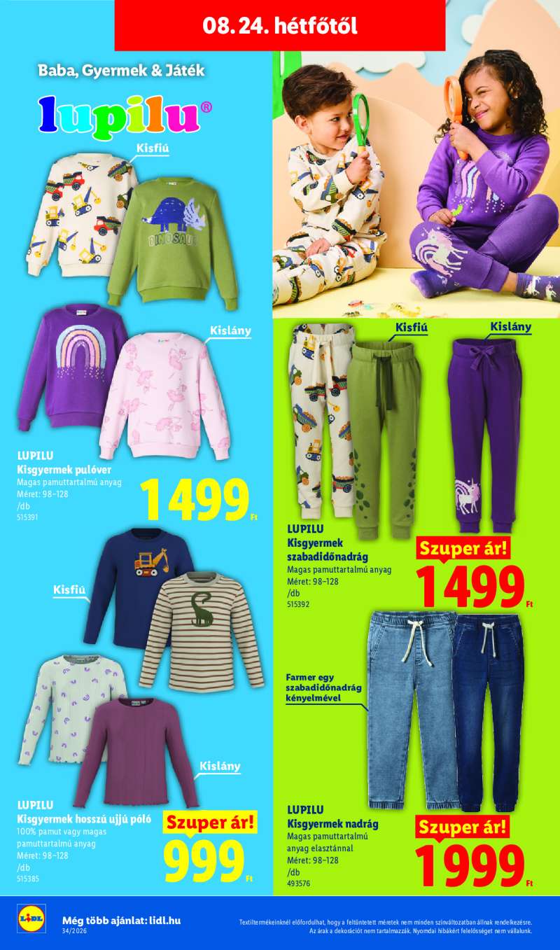 Lidl Érvényes 08.19-től 46 oldal
