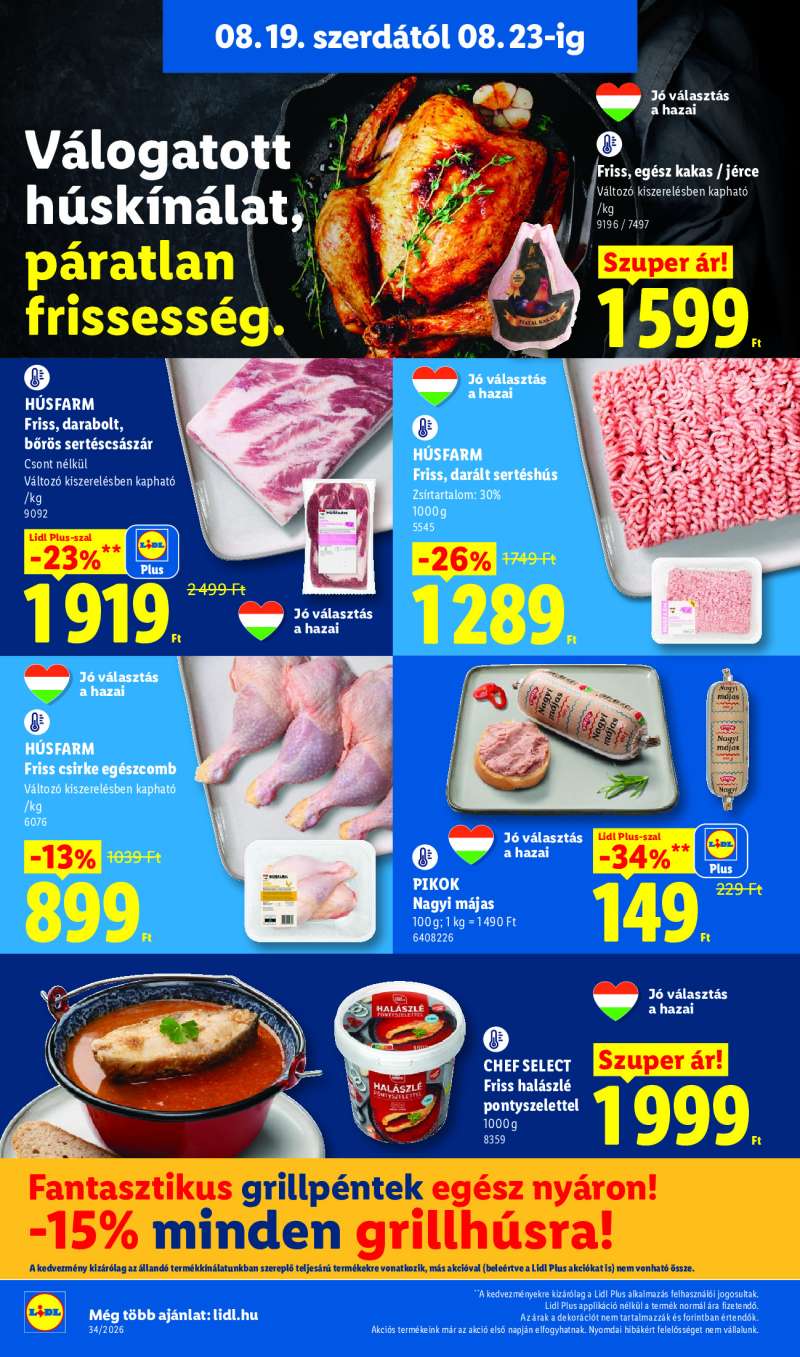 Lidl Érvényes 08.19-től 6 oldal