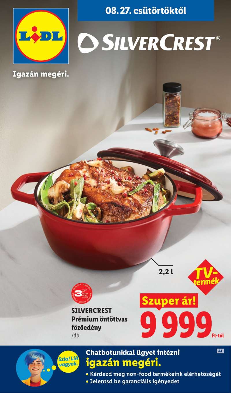 Lidl Akciós Újság NonFood 1 oldal