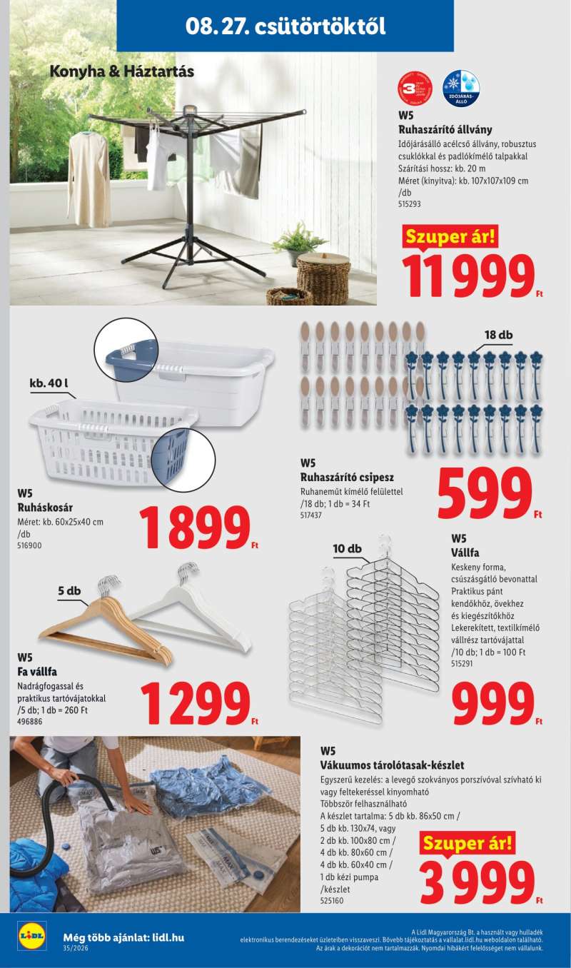 Lidl Akciós Újság NonFood 10 oldal