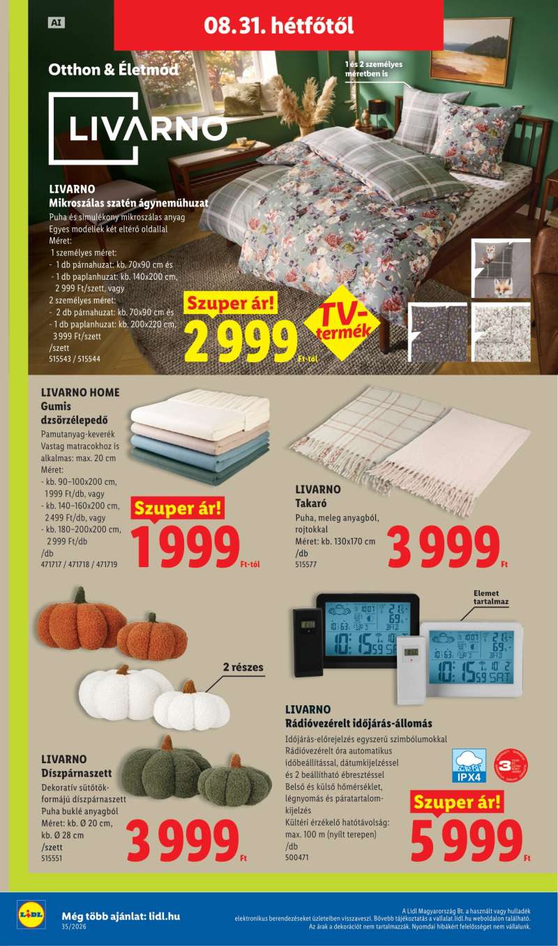 Lidl Akciós Újság NonFood 14 oldal