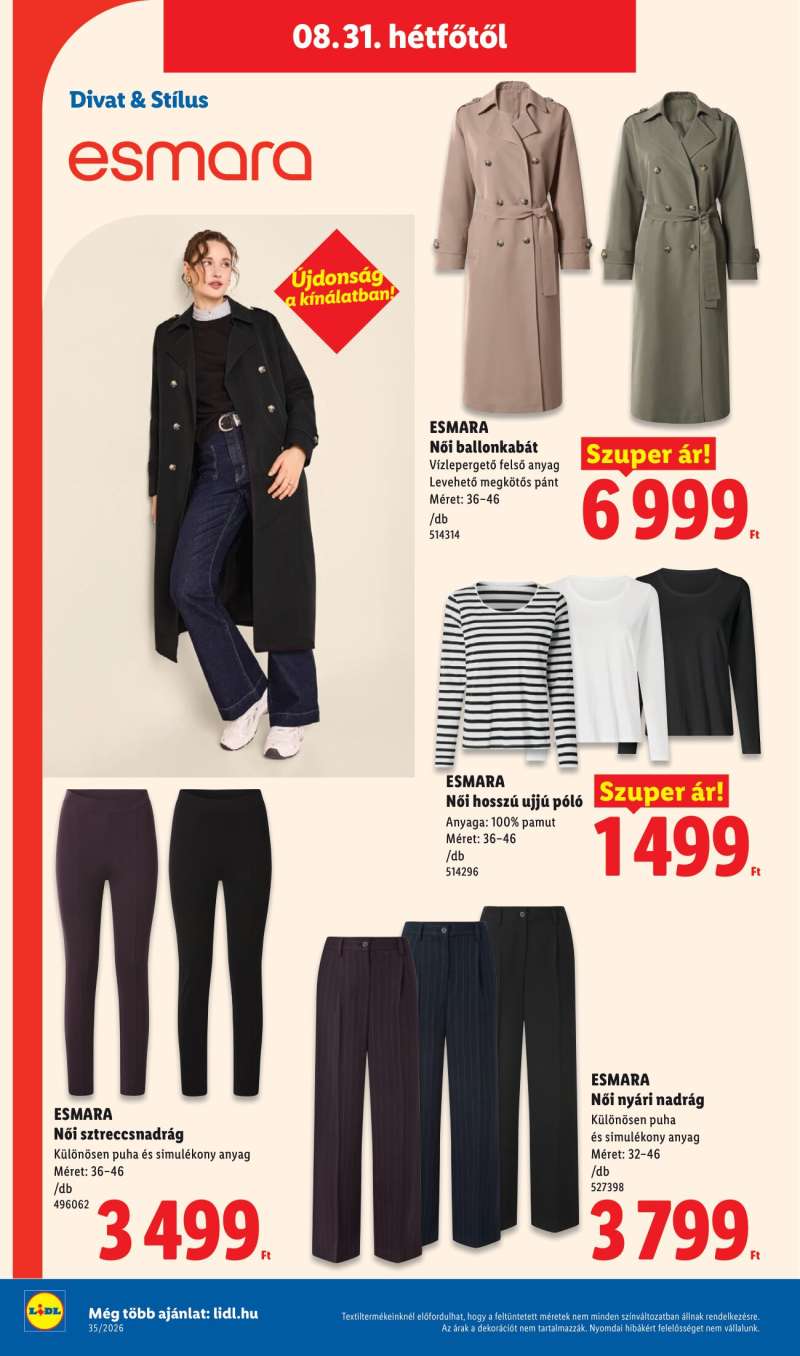 Lidl Akciós Újság NonFood 18 oldal