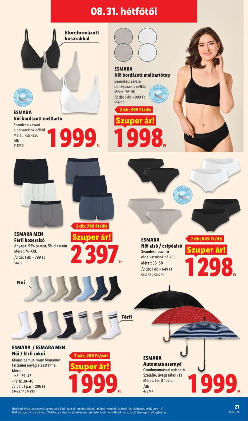 Lidl Akciós Újság NonFood 21 oldal