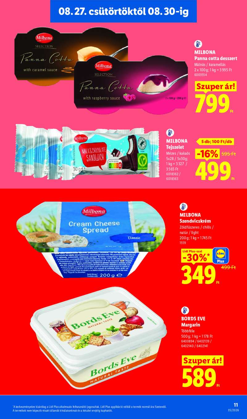 Lidl Érvényes 08.27-től 11 oldal