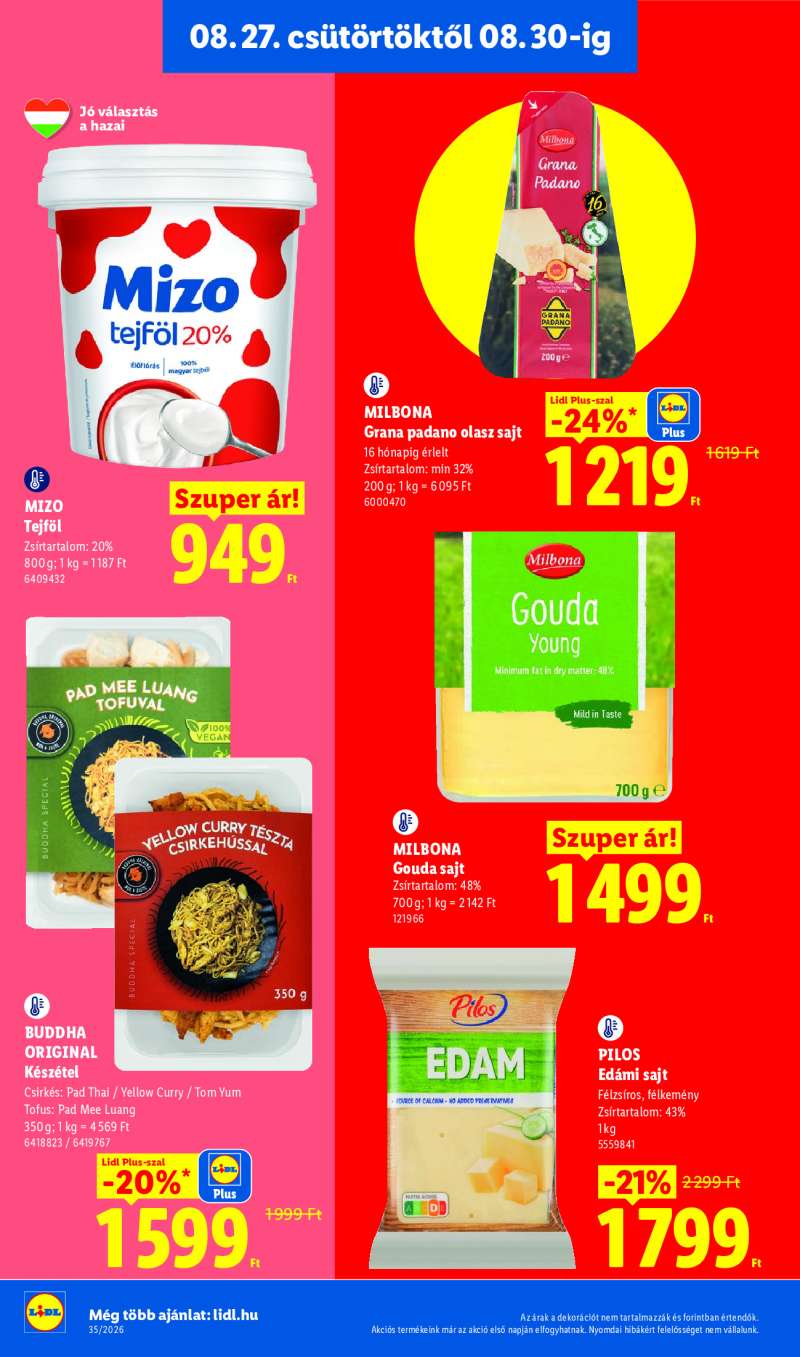 Lidl Érvényes 08.27-től 12 oldal
