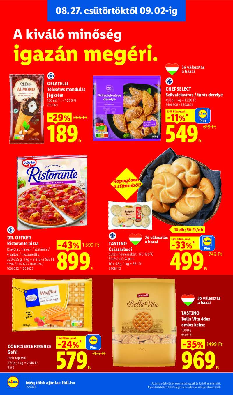 Lidl Érvényes 08.27-től 14 oldal