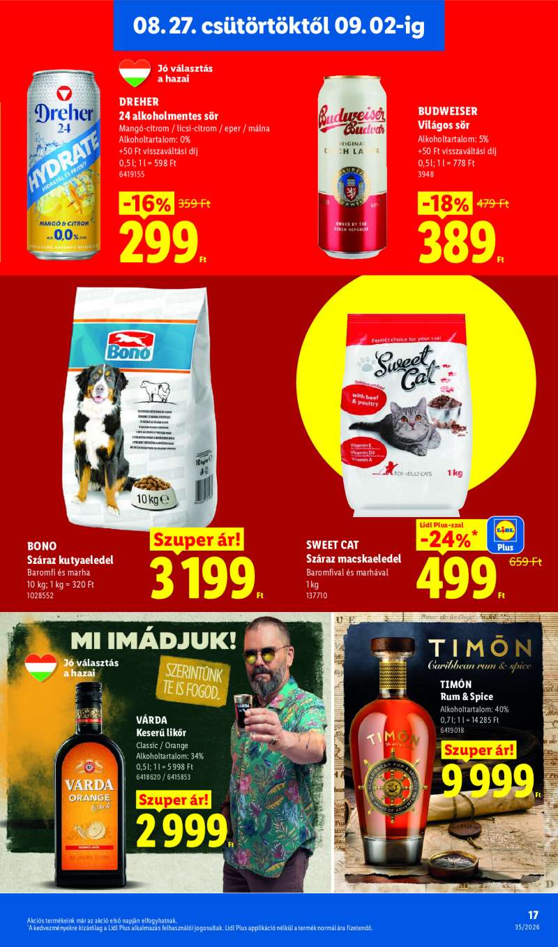 Lidl Érvényes 08.27-től 17 oldal