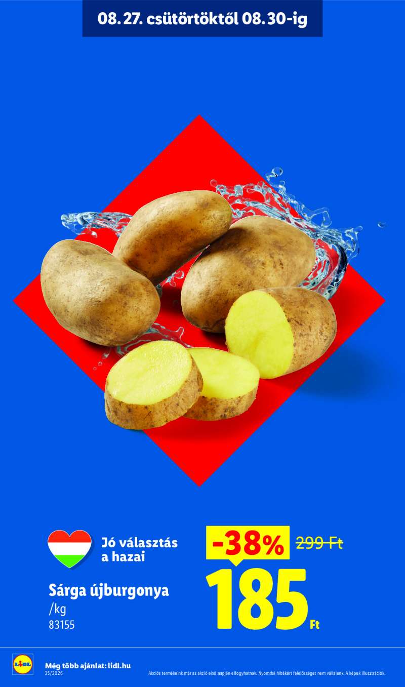 Lidl Érvényes 08.27-től 2 oldal