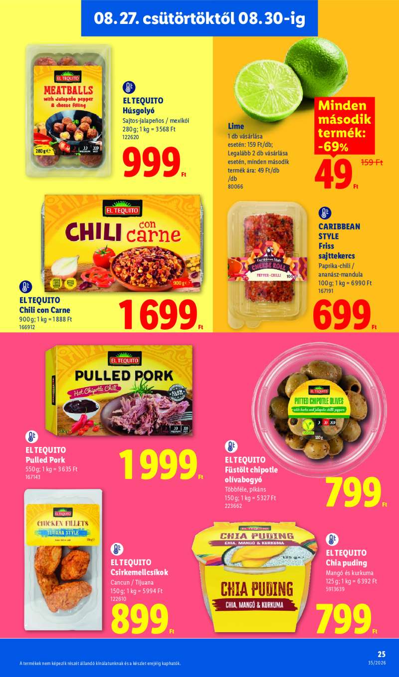 Lidl Érvényes 08.27-től 25 oldal