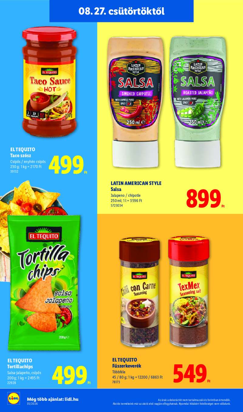 Lidl Érvényes 08.27-től 28 oldal