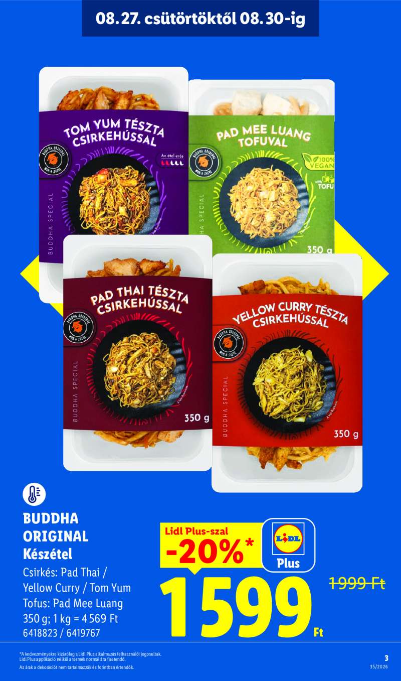 Lidl Érvényes 08.27-től 3 oldal
