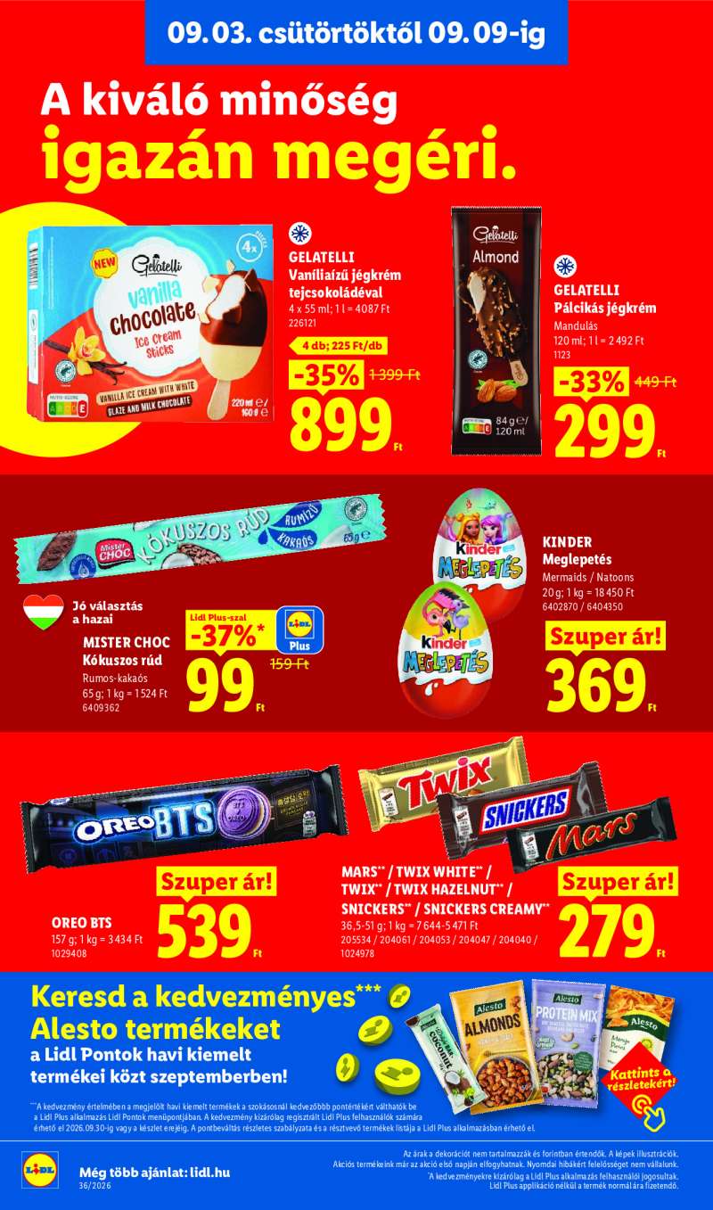 Lidl Érvényes 09.03-tól 10 oldal