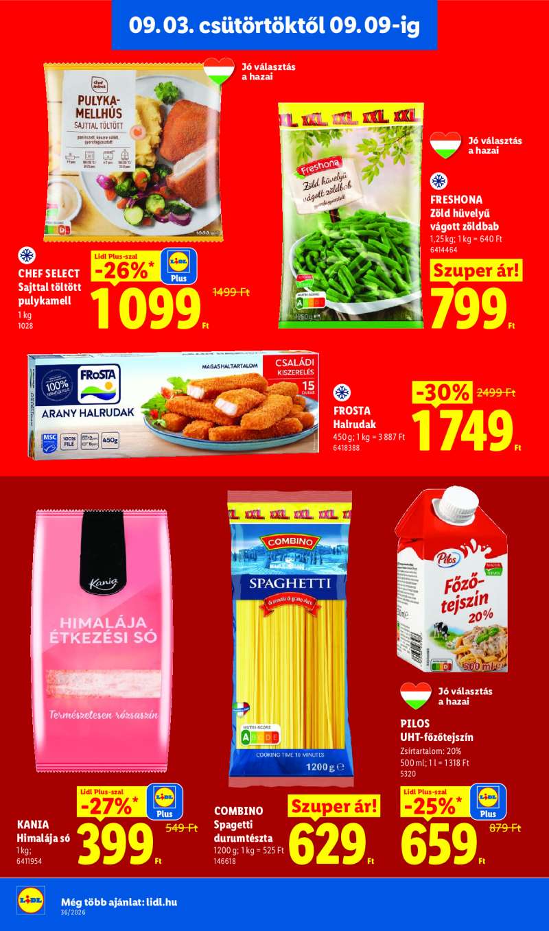 Lidl Érvényes 09.03-tól 12 oldal
