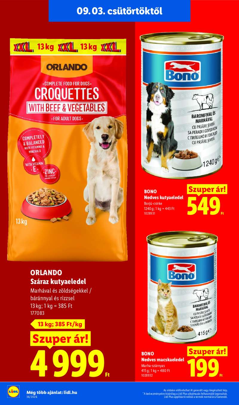 Lidl Érvényes 09.03-tól 16 oldal