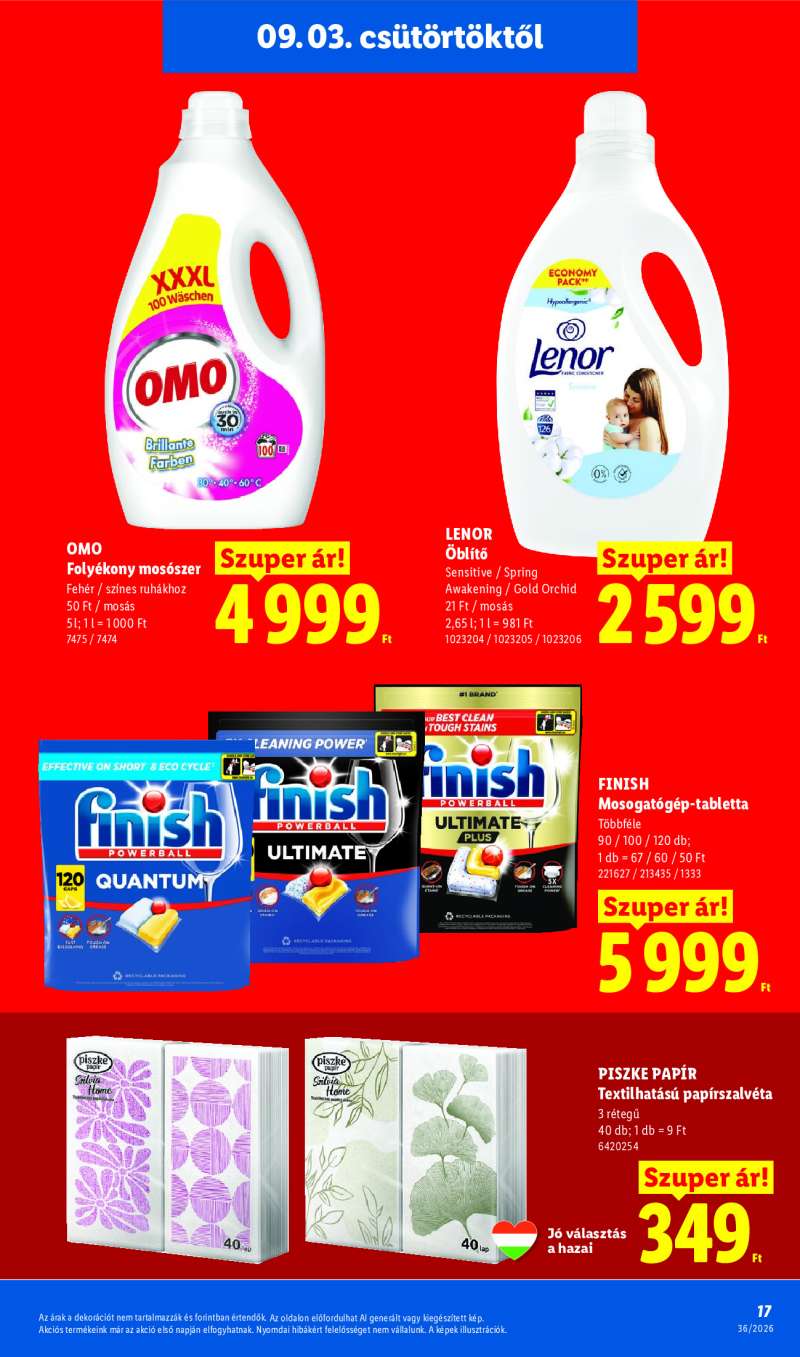 Lidl Érvényes 09.03-tól 17 oldal
