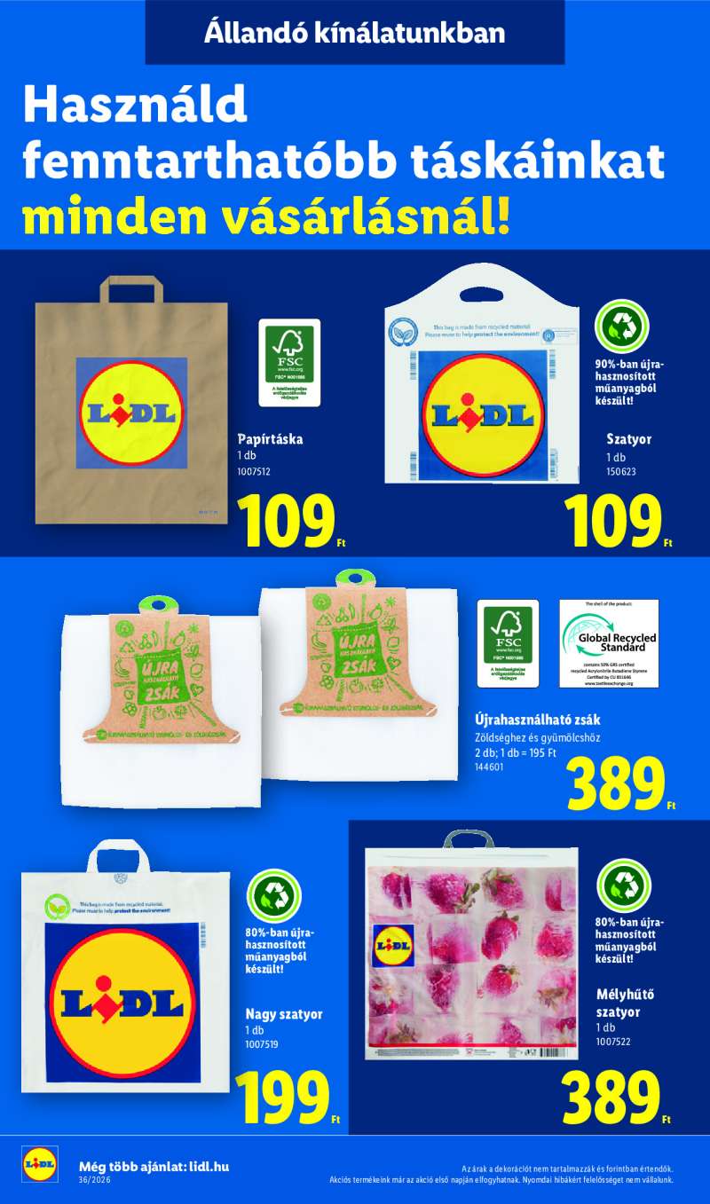 Lidl Érvényes 09.03-tól 20 oldal