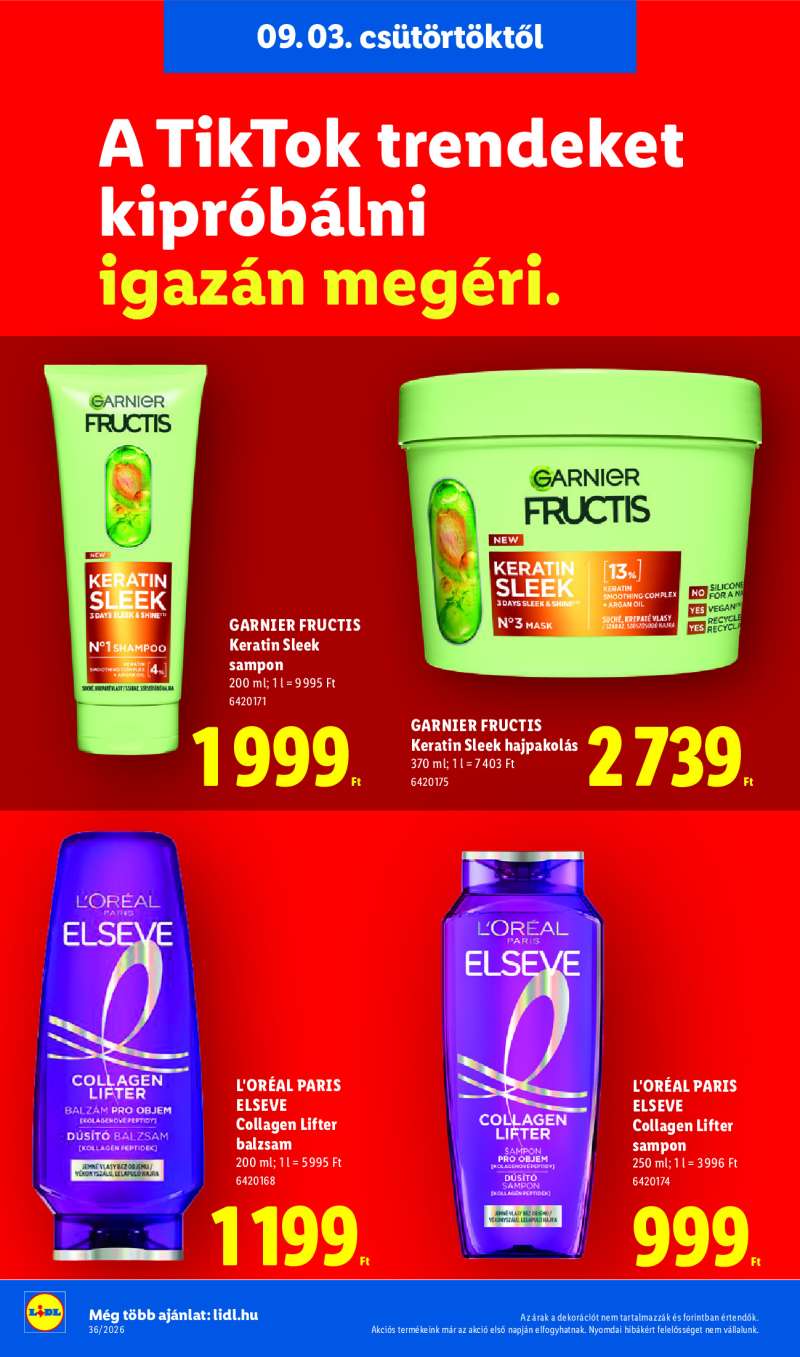 Lidl Érvényes 09.03-tól 22 oldal