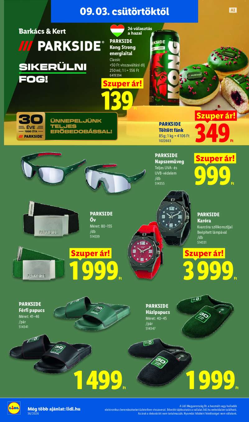 Lidl Érvényes 09.03-tól 28 oldal