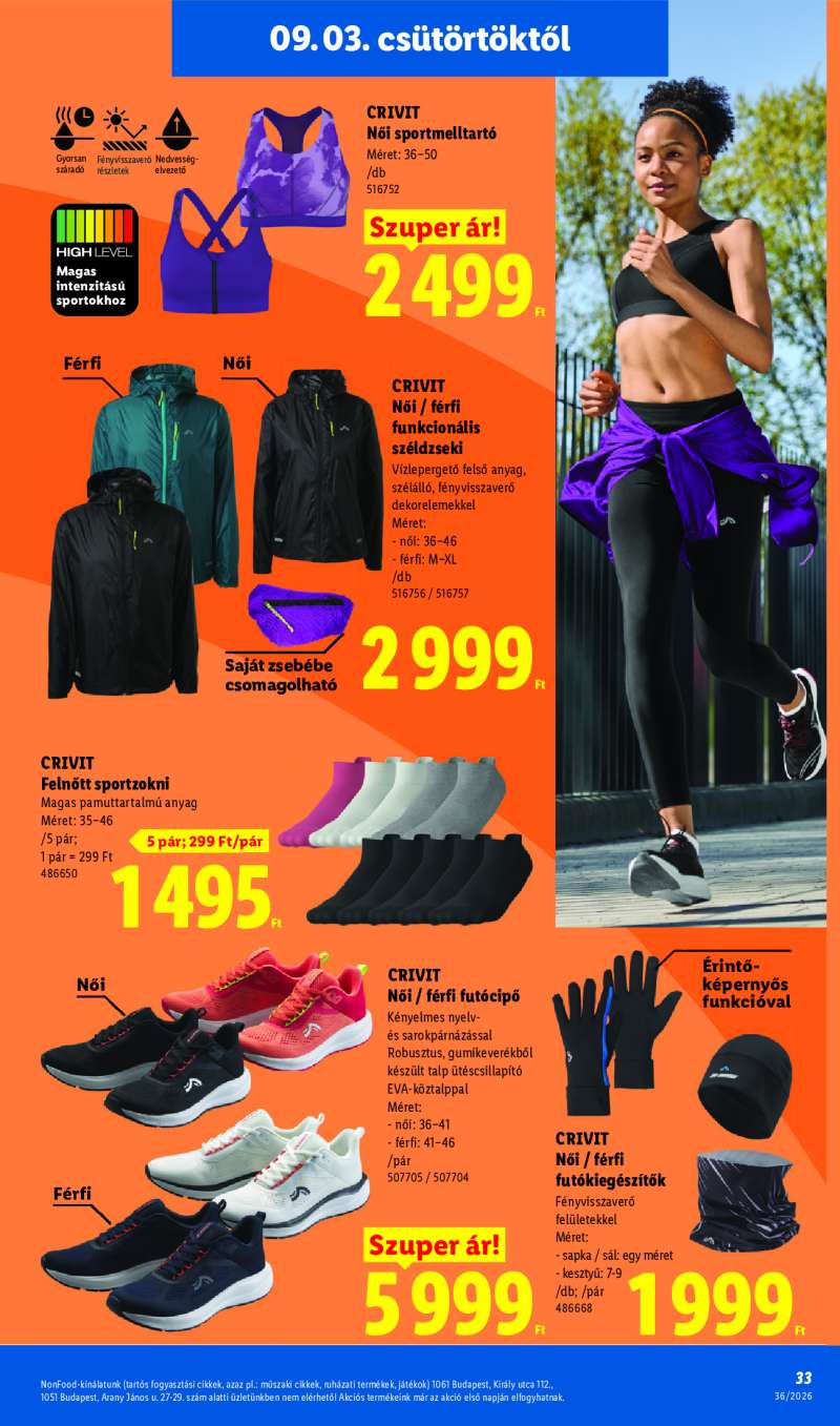 Lidl Érvényes 09.03-tól 33 oldal