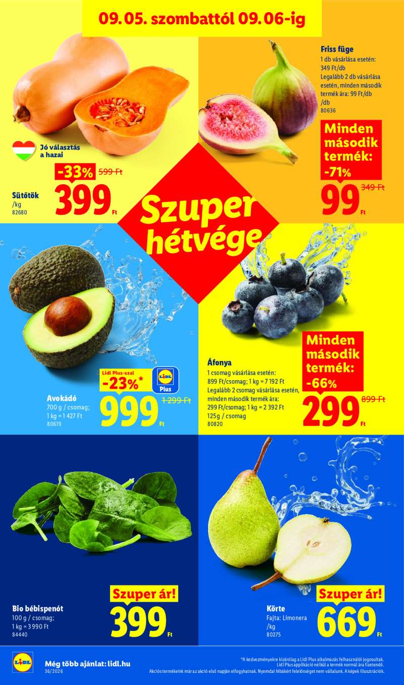 Lidl Érvényes 09.03-tól 36 oldal