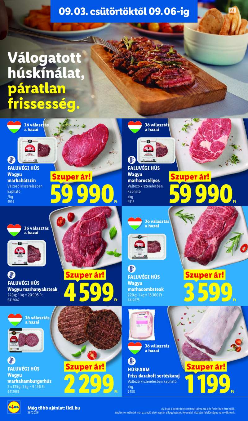 Lidl Érvényes 09.03-tól 4 oldal