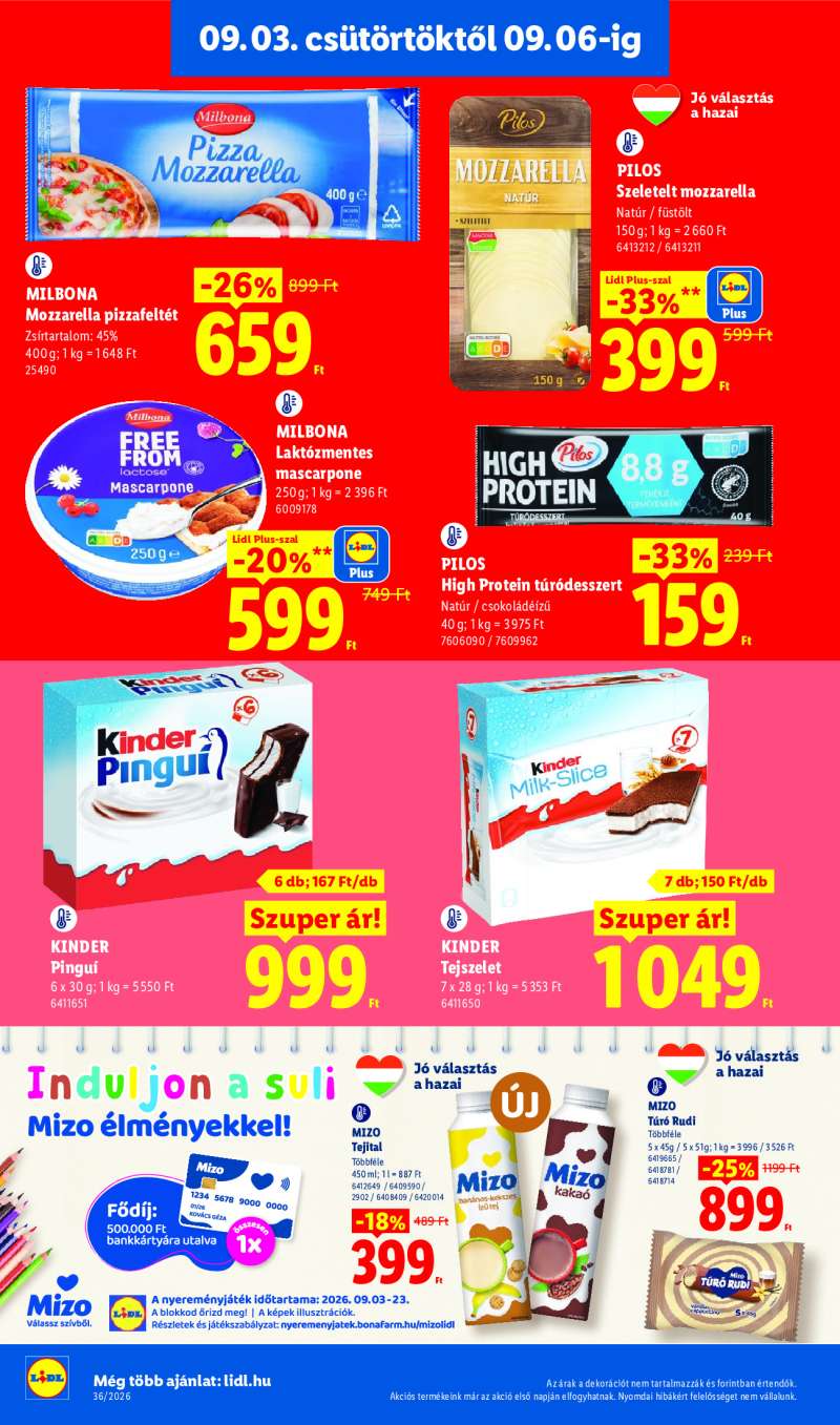 Lidl Érvényes 09.03-tól 8 oldal